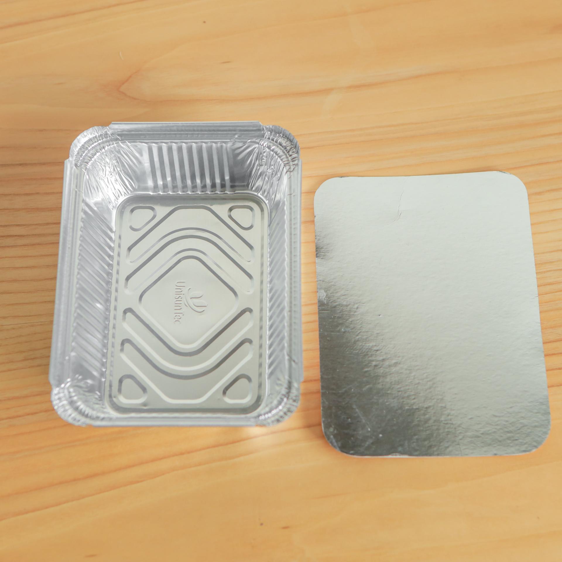 700ml Heavy duty aluminum BBQ roasting containers food